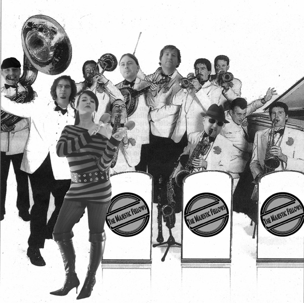 Offizielles Pressefoto der Majestic Fellows Bigband