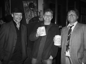 Ringo Royal, der gute alte HickDicktator & Big L kurz vor dem Auftritt